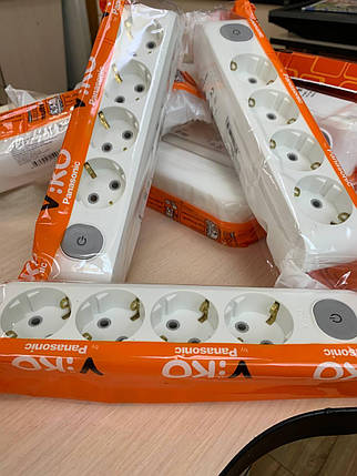 Колодка 4 Viko+вім. Multi-let з заземленням 90118400, 250 В, 16 А, , ,Туреччина, фото 2