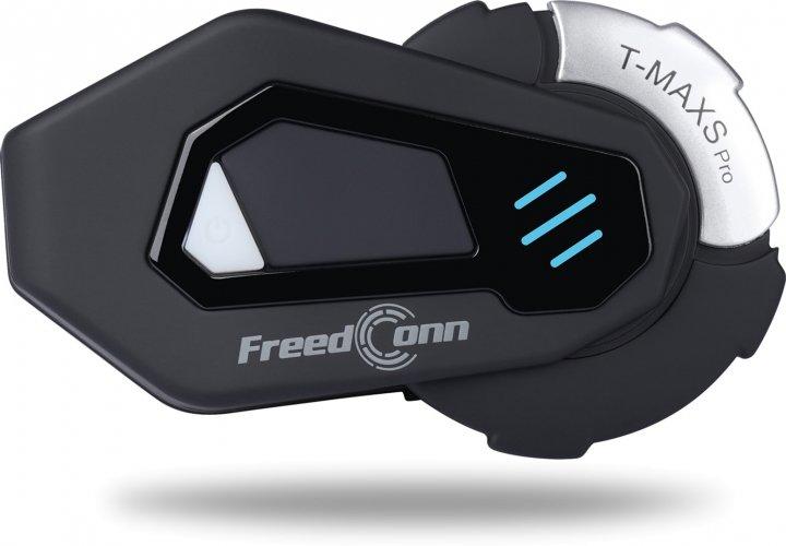 Bluetooth-мотогарнітура для шолома FreedConn T-MAX S pro Black-Grey