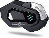 Bluetooth-мотогарнітура для шолома FreedConn T-MAX S pro Black-Grey, фото 4