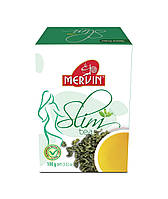 "Mervin "Чай Зелений великий листовий "Слім" 100 г для схуднення.