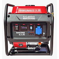 Генератор інверторний SAKUMA SG4000i (О) (ручний запуск, 2,8 кВт/3,0 кВт), фото 2
