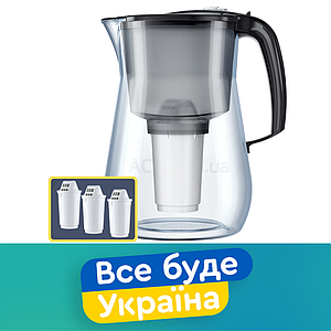Фільтр-глечик Аквафор Прованс Чорний 4,2 л. з 3-ма змінним модулями А5Мг МАГНІЙ