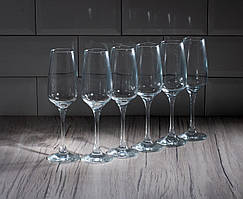 Набір бокалів для шампанського "Risus" 195 мл, 6шт Pasabache.