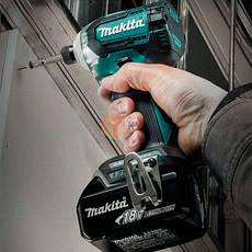 Ударний акумуляторний дриль-шуруповерт Makita DTD153RFE 2 акумулятори + зарядний пристрій, фото 5