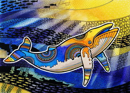 Листівка "Сонячний кит"