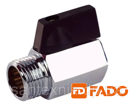 Кран кульовий міні 1/2 ВЗ Fado New KM02