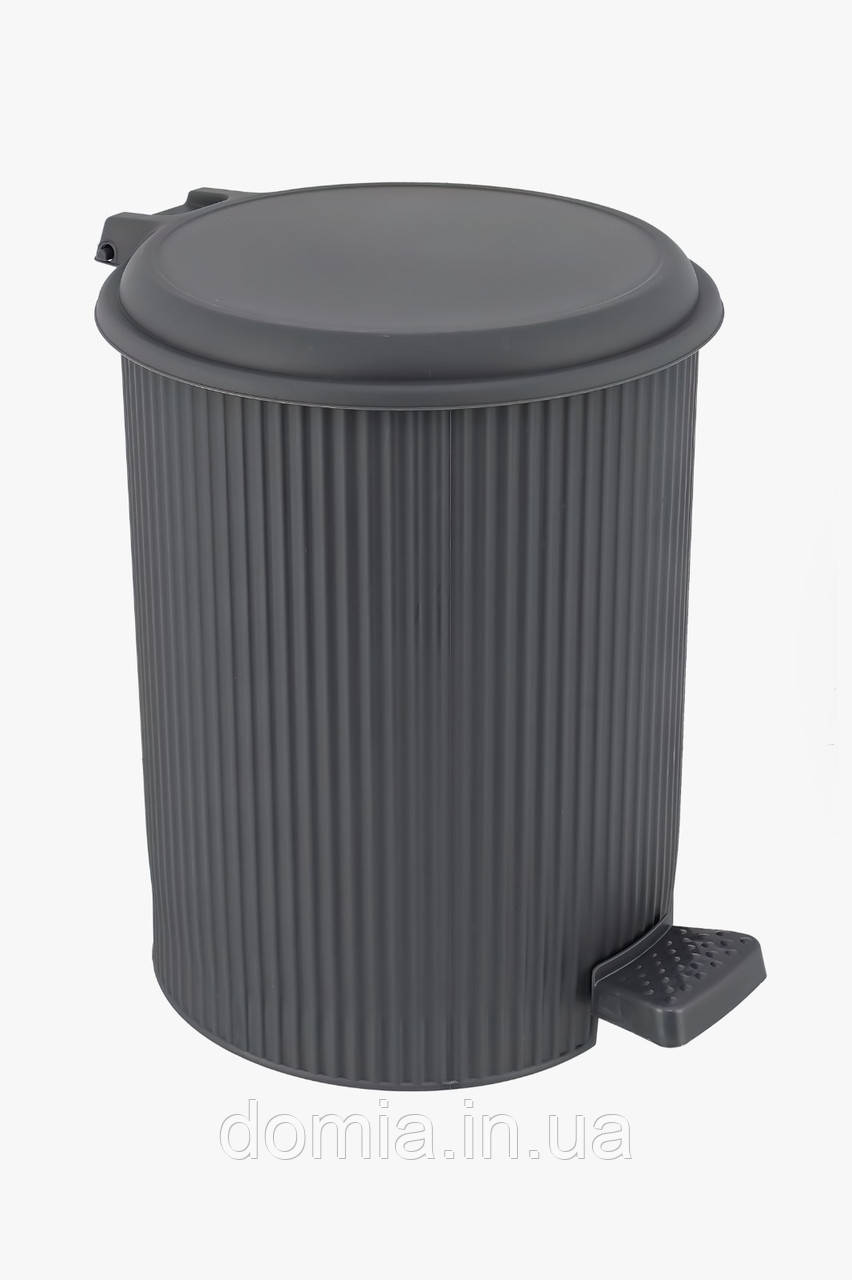 Відро для сміття кругле з педаллю 17 л, Elif Plastik, Туреччина UN-326