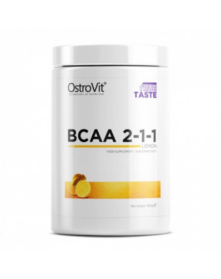 Амінокислоти BCAA 2-1-1 Ostrovit 400г лимон