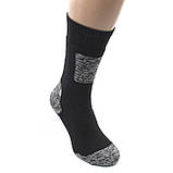 Чоловічі зимові шкарпетки високі вовняні махрові Упаковка 12 пар Теплі повсякденні термошкарпетки від виробника Thermo 41-46, фото 2