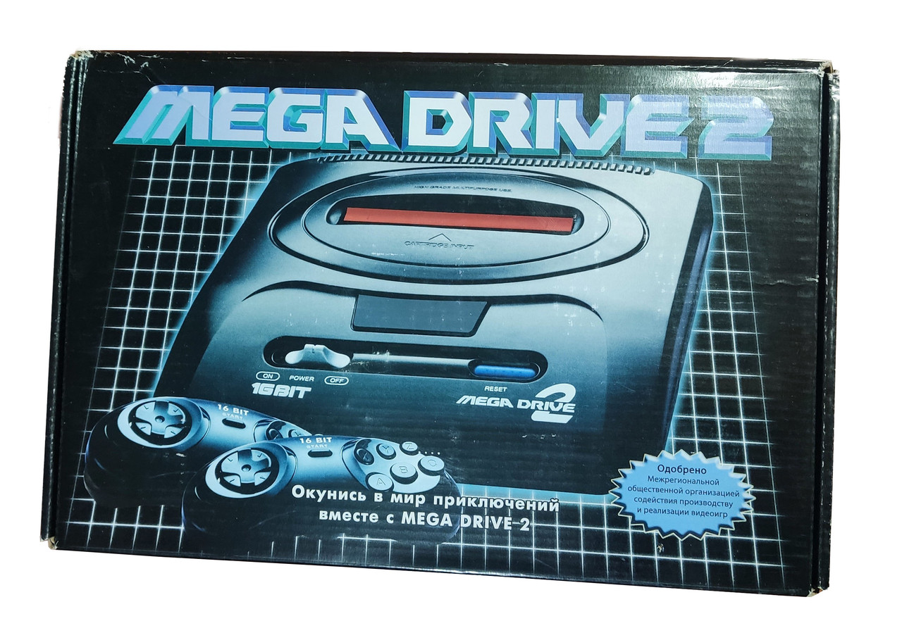 Sega Mega Drive 2 (висока якість +196 игр на картридже)