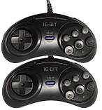 Sega Mega Drive 2 (висока якість +196 игр на картридже), фото 5