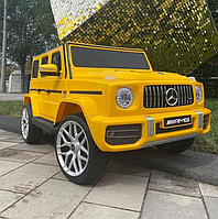Электромобиль джип детский Mercedes G63 AMG M 4214EBLR-6, желтый