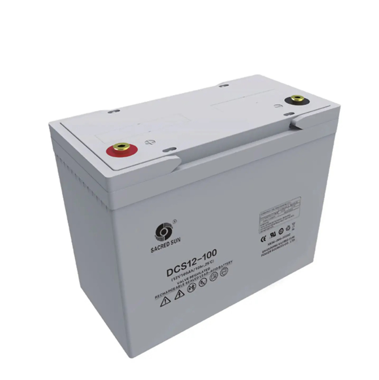 Купить Аккумулятор карбоновый 12В 100А Sacred Sun DCS 12-100, цена ...