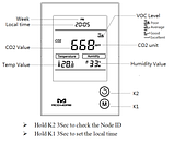 Датчик вуглекислого газу (СО2) Z-Wave MCO Home 230V — MCOEMH9-CO2-230, фото 3