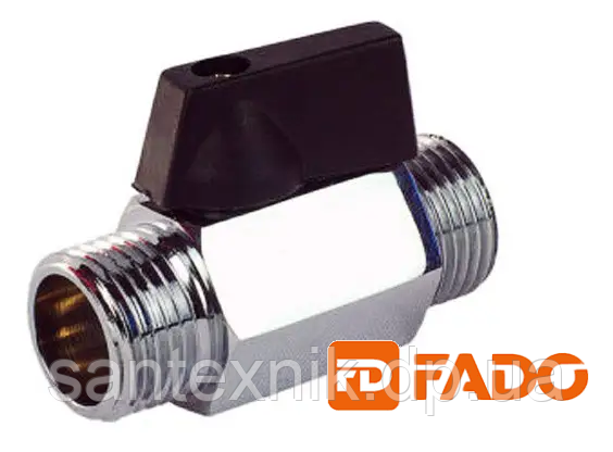 Кран кульовий міні 1/2 ЗЗ Fado New KM03