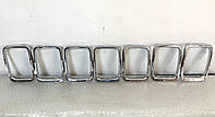 Накладки в решітку Jeep Compass 2017- 68405259AA хром комплект 7 шт.