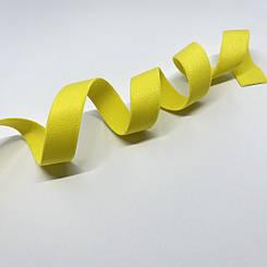 Бретель неон жовтий 15 мм.