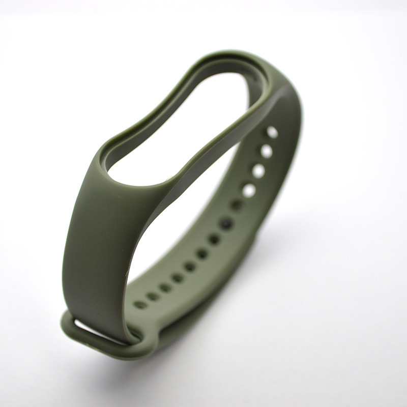 Ремінець до Xiaomi Mi Band 5/Mi Band 6/Mi Band 7 Original Design Khaki Green, фото 1