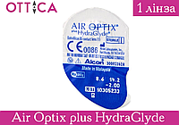 Контактні лінзи Air Optix plus HydraGlyde 1 лінза (шт)