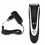 Машинка для стрижки акумуляторна + насадки Adler AD 2822 (до 45 хв роботи, лезо нержавіюча сталь), фото 4