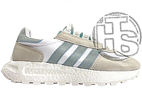 Женские кроссовки Adidas Retropy E5 White Grey Blue 12044