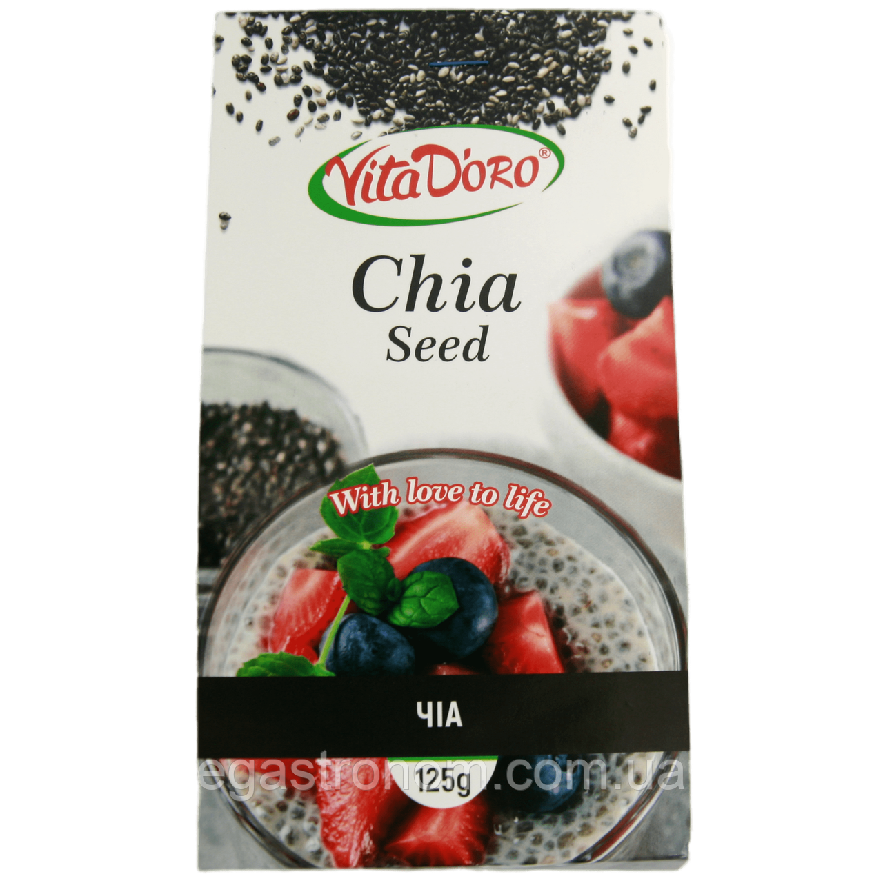 Чіа ВітаДоро VitaDoro 125g 6шт/уп (Код: 00-00014928)