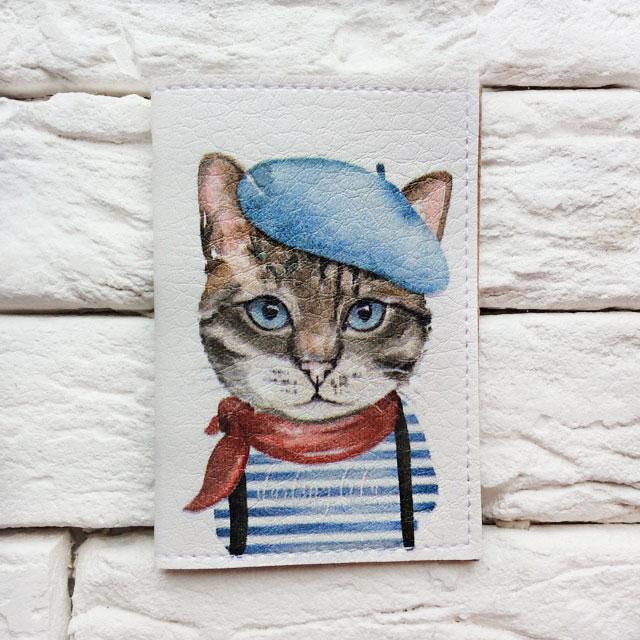 Обкладинка для ID-паспорту на 4 картки Cat