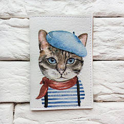 Обкладинка для ID-паспорту на 4 картки Cat