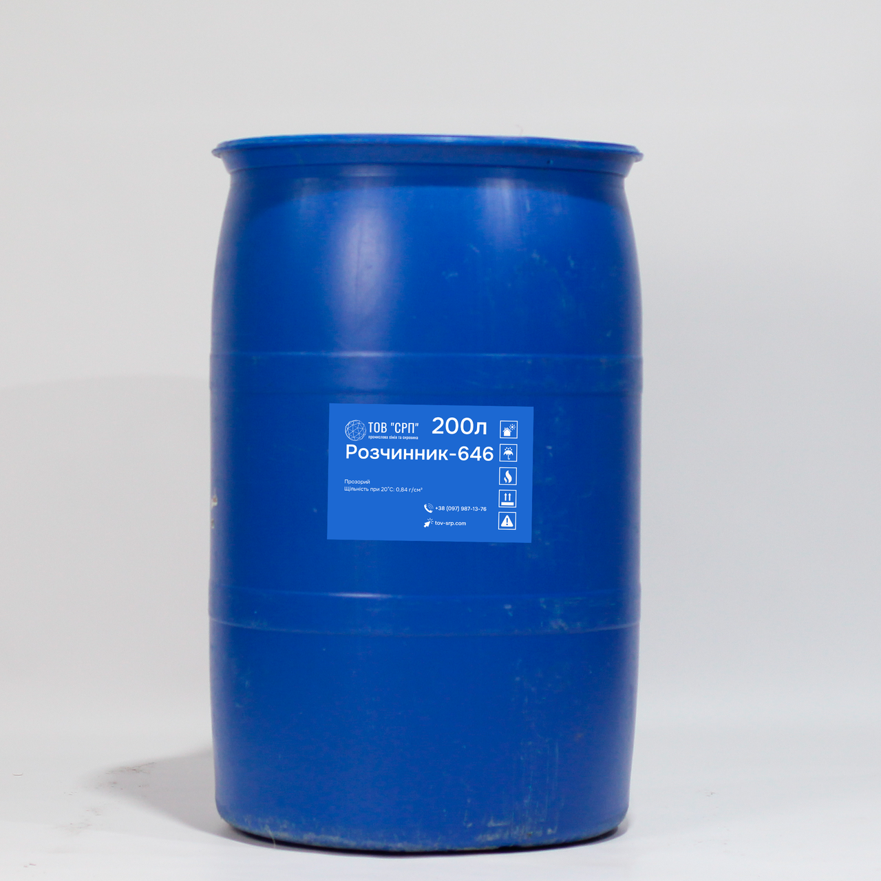 Розчинник Р-646 ТУ прозорий в бочках