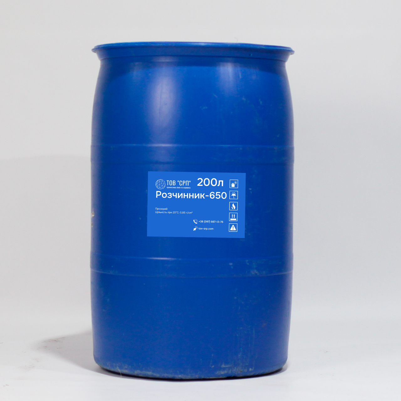 Розчинник Р-650 в бочках