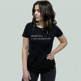 Жіноча футболка. Чорна футболка з Іменем ДиявОльга. Футболка для Ольги., фото 3