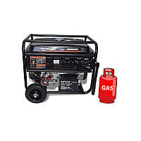 Генератор GREENMAX MB6500EB3 5,0/5,5 кВт 220В/380В (бензин/газ)