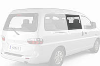 Бокове скло Hyundai H200/H1/Starex/Satellite (97-07) Переднє салонне Праве