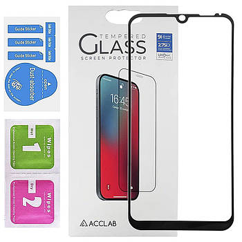 Захисне скло Acclab 3D Full Glue для ZTE Blade A51 Lite Black