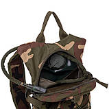 Тактичний рюкзак KMS з гідрататором 3 л (45х25х7 см) MS-019, фото 6