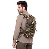 Тактичний рюкзак KMS з гідрататором 3 л (45х25х7 см) MS-019, фото 9