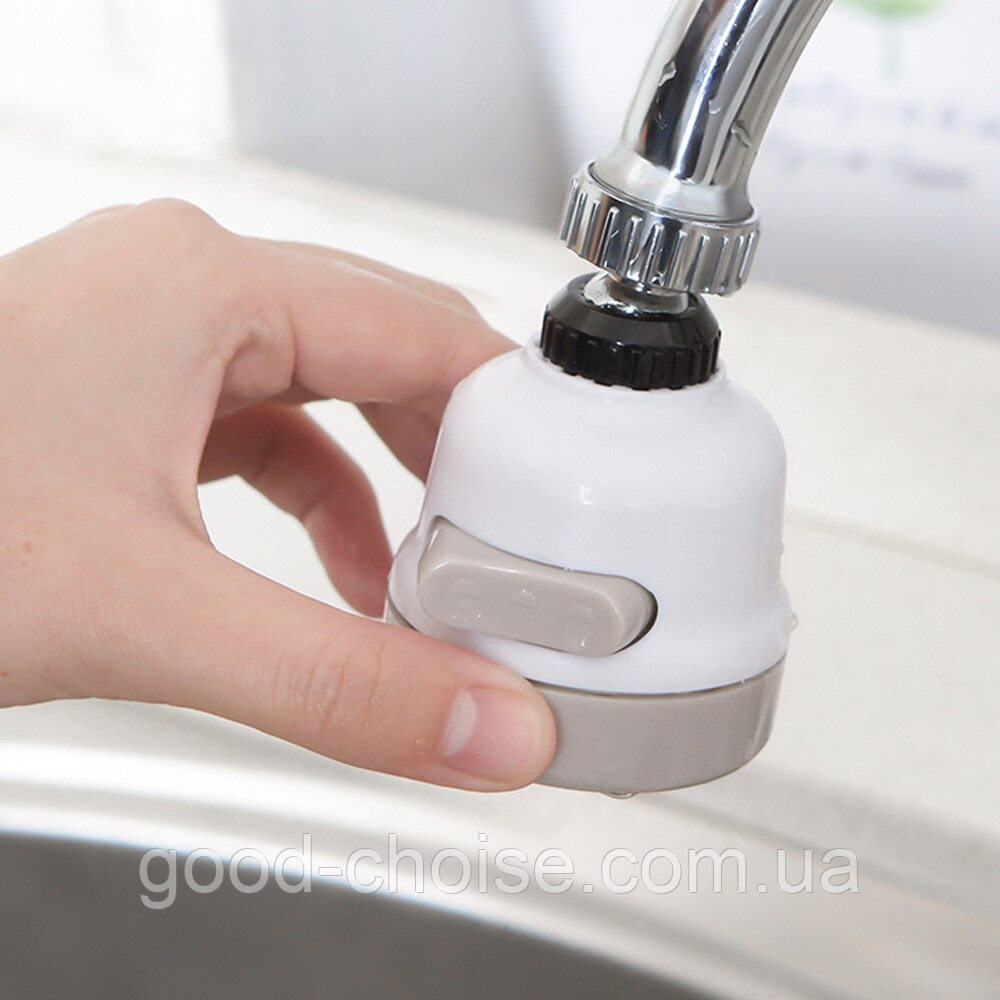 Насадка-аератор на кран з поворотом на 360, Water Saver / Аератор для змішувача / Економник води