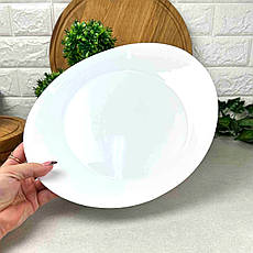 Плоске овальне блюдо для подачі Bormioli Prometeo 32 * 26 см, ресторанний посуд, фото 3