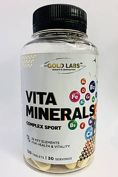 Gold Labs VitaMinerals Complex Sport / 120 tablets
