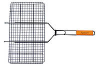 Решітка-гриль з антипригарним покриттям зі сталі Скаут 460 x 255 x 20 мм