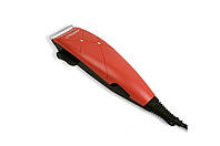 Машинка электрическая для стрижки волос с 4 сменными гребнями Maestro - MR-654C-Red