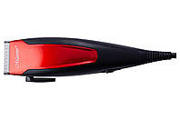 Машинка электрическая для стрижки волос с 4 сменными гребнями Maestro - MR-656C-Red