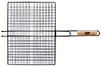 Решітка-гриль плоска з антипригарним покриттям Сила - 400 x 300 мм