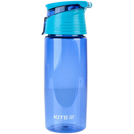 Пляшечка для води Kite K22-401-02, 550 мл, блакитно-бірюзова, фото 2