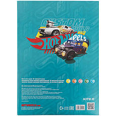 Папір кольоровий неоновий Kite Hot Wheels HW21-252, фото 5