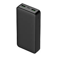 Повербанк (powerbank) "Чорний" 20000 маг