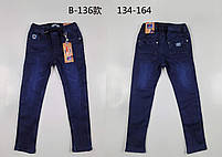 Джинси утеплені для хлопчиків оптом,Taurus, 134-164 см, № B-136, фото 2