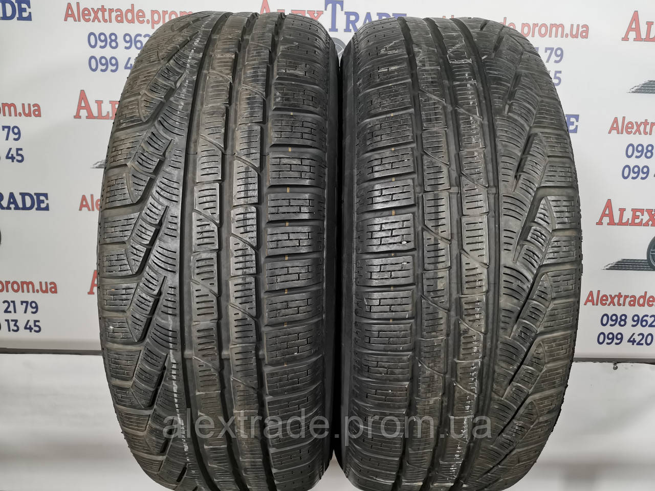 225/55 R17 Pirelli Sottozero Winter 210 Serie 2 RFT зимові шини б/у