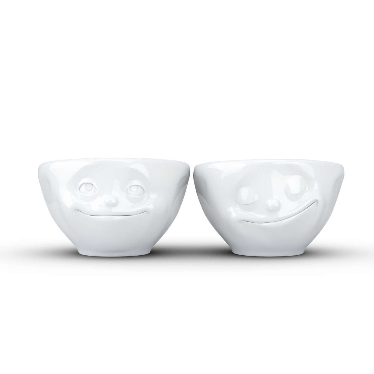Набір порцелянових піал 58products Tassen Dreamy & Happy 100 мл 2 шт TASS13001