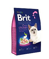 Сухой корм для кошек Brit Premium Nature Cat Adult Chicken 8 кг (курица)